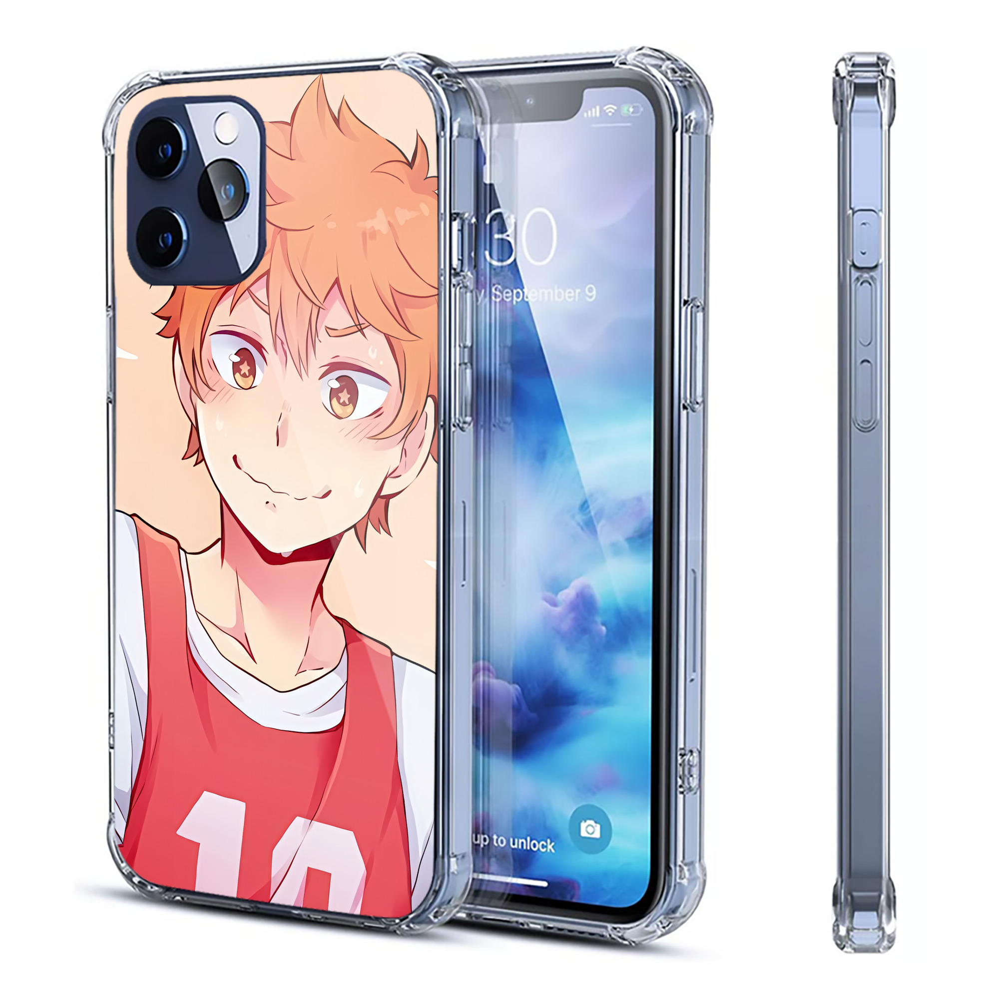 （画像用） ハイキュー!! Haikyu!! 【iPhone 12シリーズ対応】透明スマホケース（クリアソフトケース）